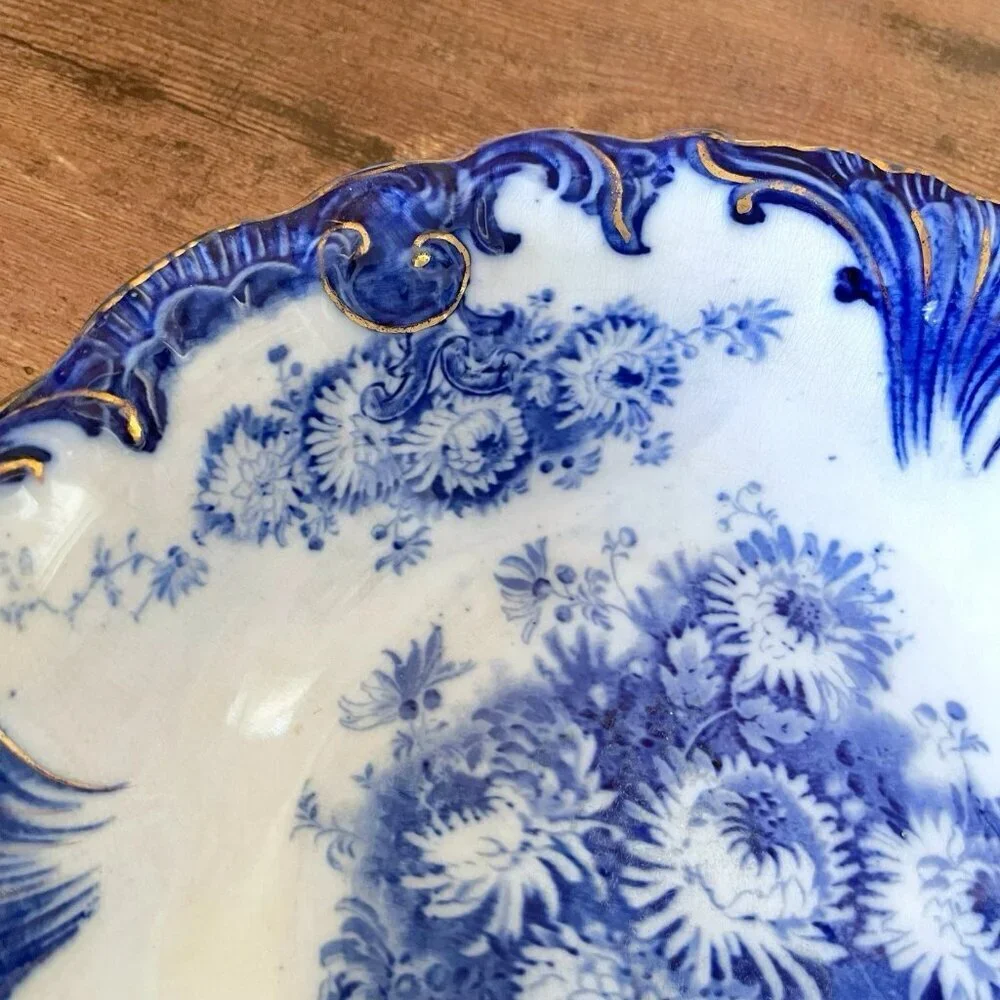 Antique Flow Blue 10